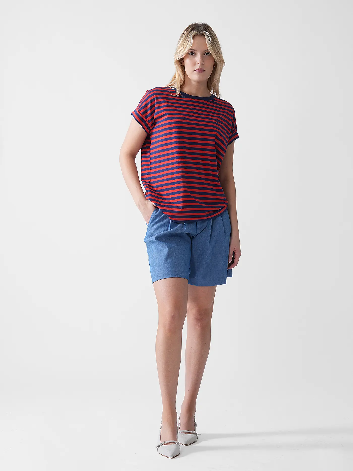ARMEDANGELS | T-Shirt IDAARA | rot